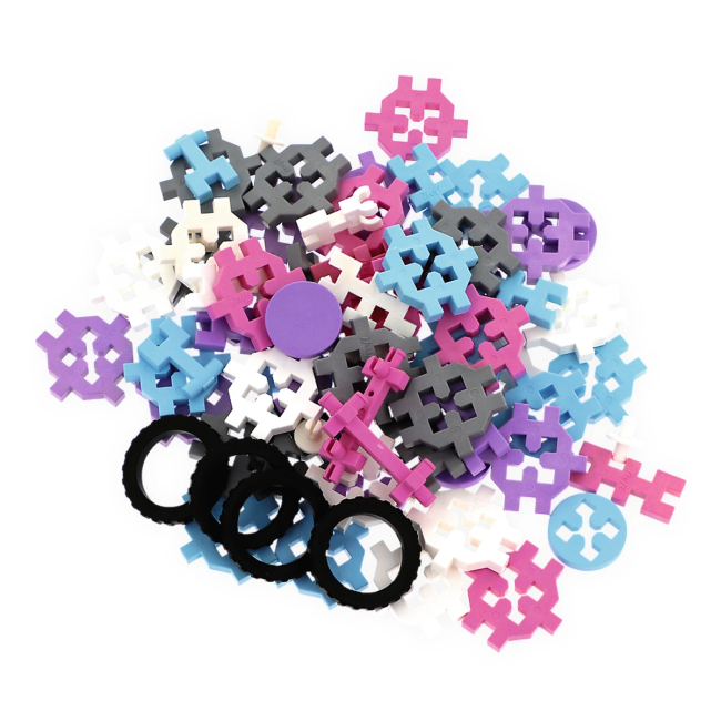 Конструктори з унікальними деталями - Конструктор Trefl Connect Girls 70 елементів (61982)#2