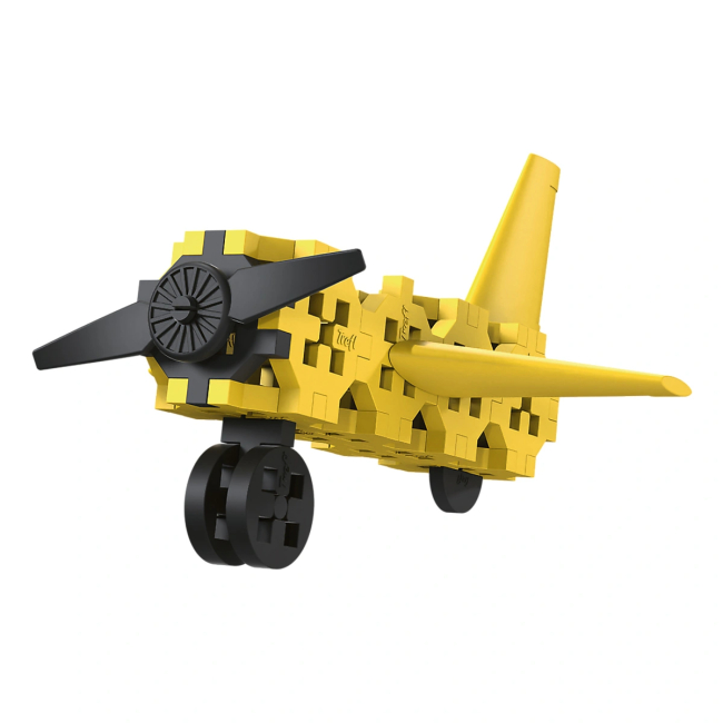 Конструктори з унікальними деталями - Конструктор Trefl Connect Літак 32 елемента (62042)#3