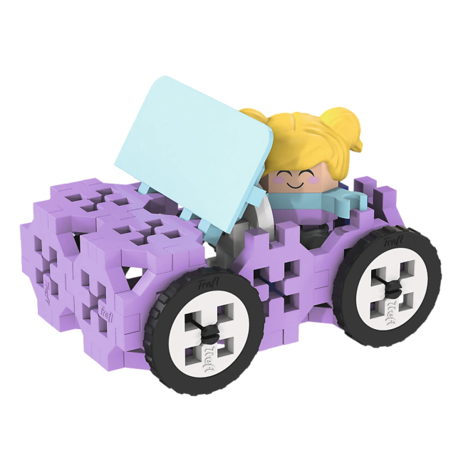 Конструкторы с уникальными деталями - Конструктор Trefl Connect Машина 42 элемента (62043)#2