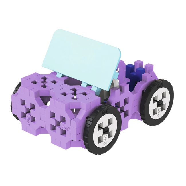 Конструкторы с уникальными деталями - Конструктор Trefl Connect Машина 42 элемента (62043)#3