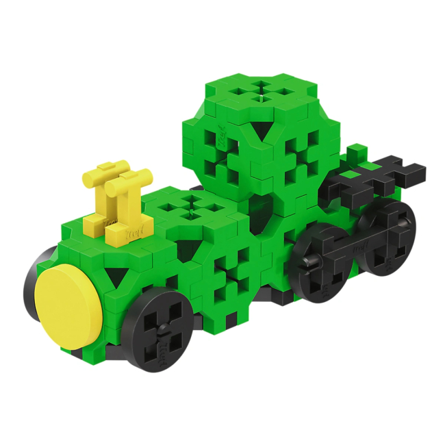 Конструктори з унікальними деталями - Конструктор Trefl Connect Локомотив 45 елементів (62044)#3