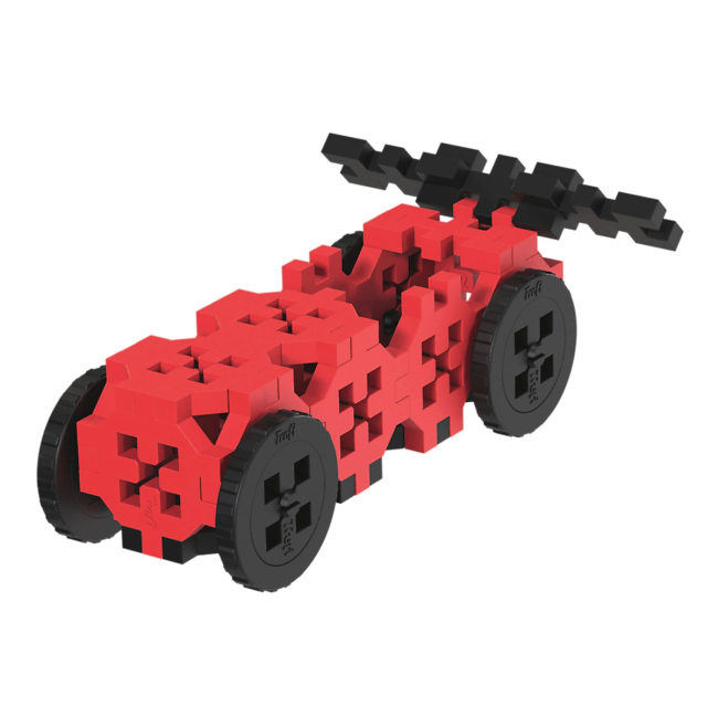 Конструктори з унікальними деталями - Конструктор Trefl Connect Гоночна машина 37 елементів (62045)#3