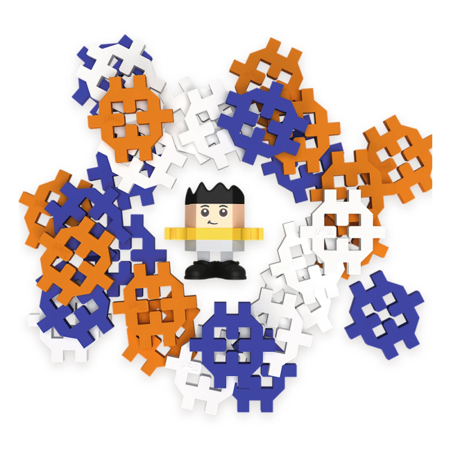 Конструкторы с уникальными деталями - Конструктор Trefl Connect с игровой фигуркой Jay 35 элементов (62006)#2