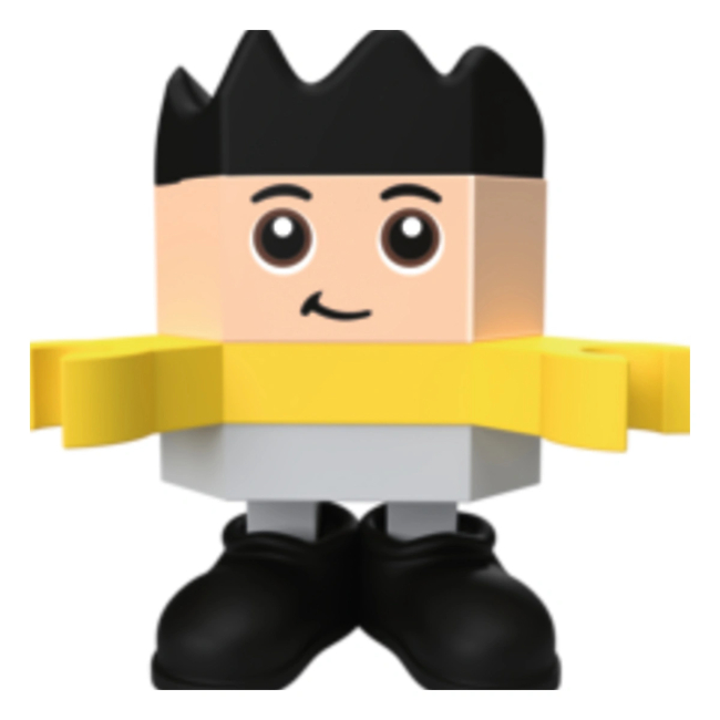 Конструкторы с уникальными деталями - Конструктор Trefl Connect с игровой фигуркой Jay 35 элементов (62006)#4