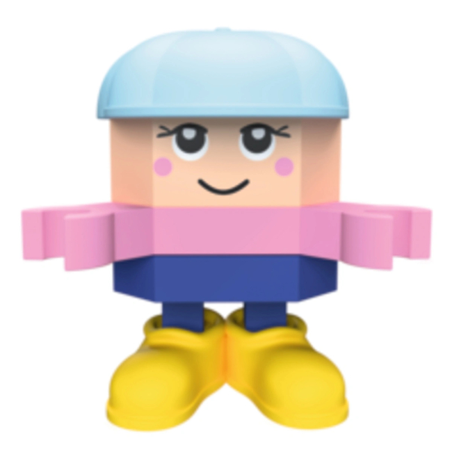 Конструктори з унікальними деталями - Конструктор Trefl Connect з ігровою фігуркою Zoe 35 елементів (61980)#4