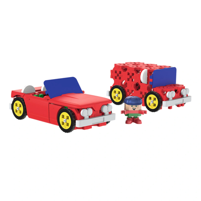 Конструкторы с уникальными деталями - Конструктор Trefl Connect 87 элементов (61970)#3