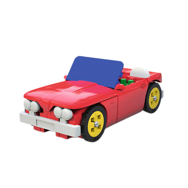 Конструкторы с уникальными деталями - Конструктор Trefl Connect 87 элементов (61970)#4