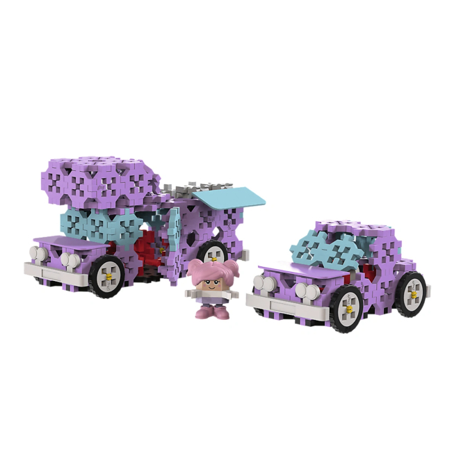 Конструкторы с уникальными деталями - Конструктор Trefl Connect 116 элементов (61968)#3