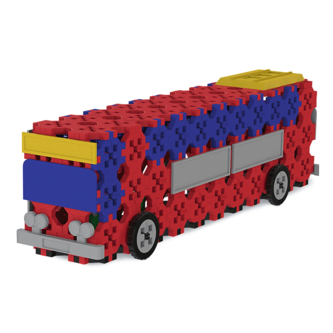 Конструкторы с уникальными деталями - Конструктор Trefl Connect 160 элементов (61973)#3