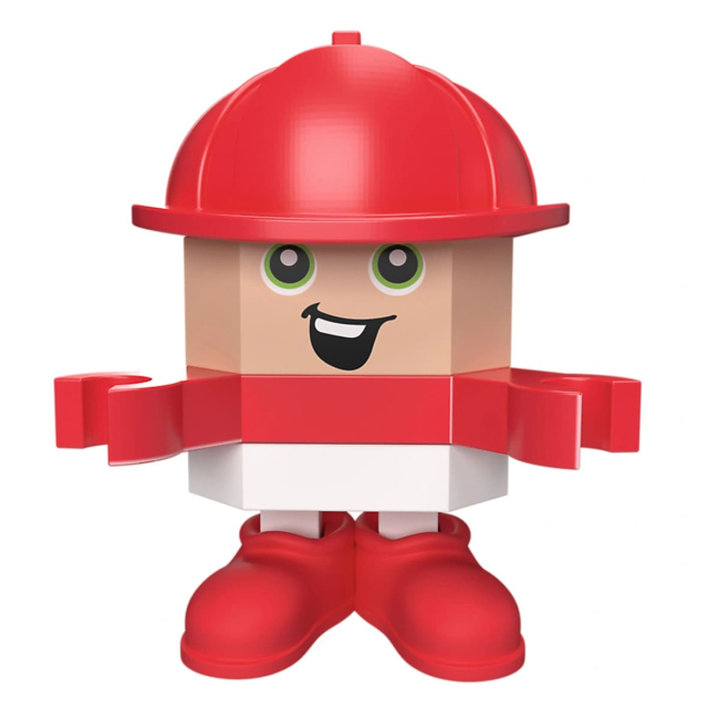 Конструктори з унікальними деталями - Конструктор Trefl Connect 241 елемент (61972)#6