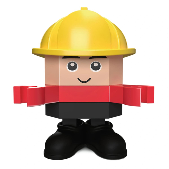 Конструкторы с уникальными деталями - Конструктор Trefl Connect 169 элементов (61971)#6