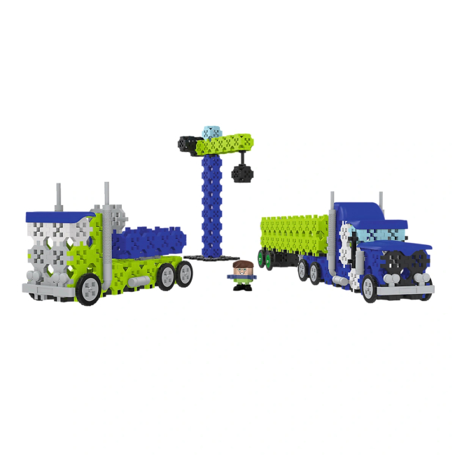 Конструктори з унікальними деталями - Конструктор Trefl Connect 281 елемент (61977)#3