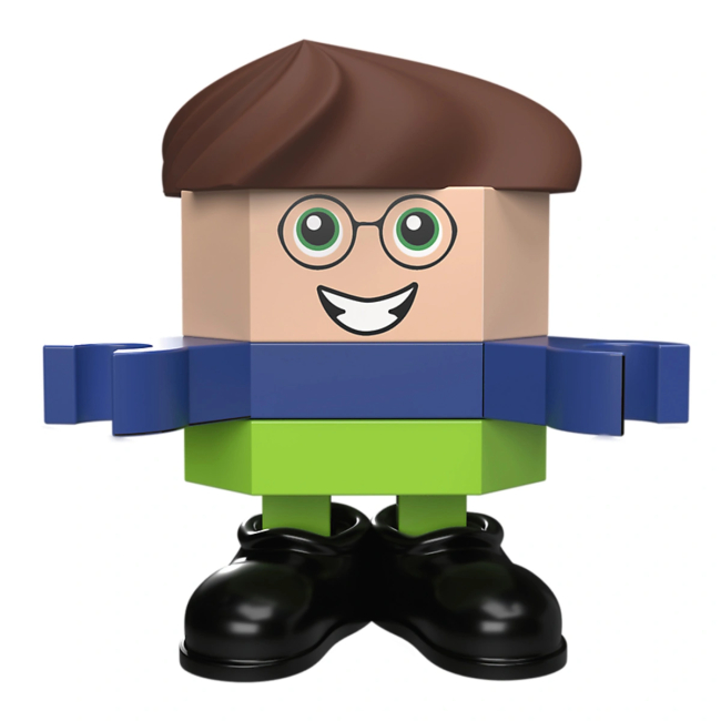 Конструкторы с уникальными деталями - Конструктор Trefl Connect 281 элемент (61977)#7