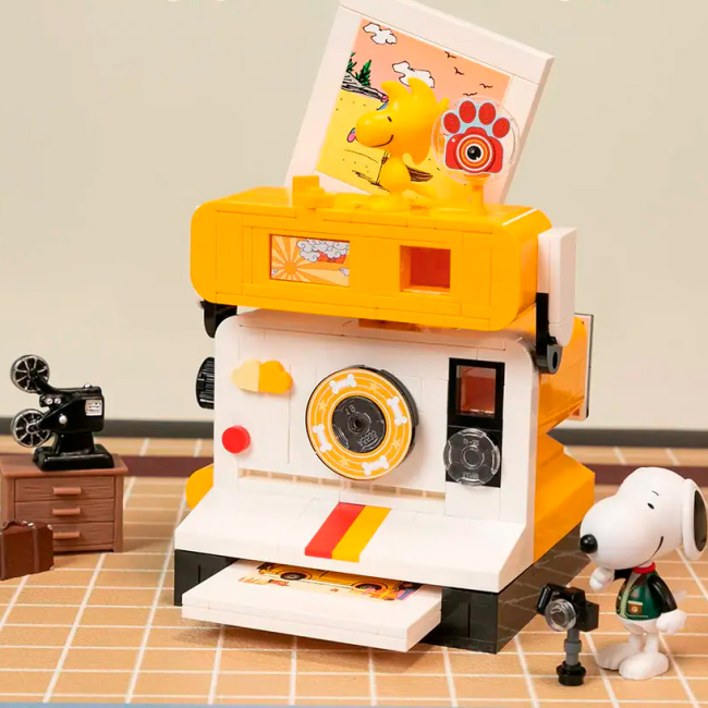 Блокові конструктори - Конструктор Pantasy Snoopy Камера 257 елементів (86915)#2