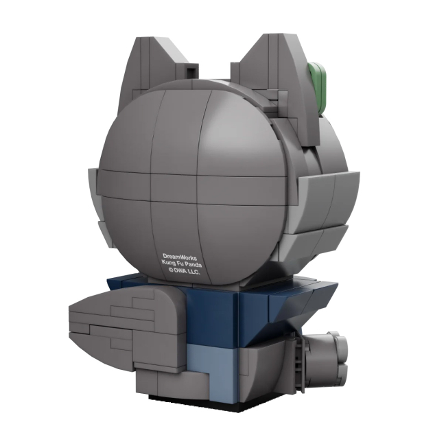 Блокові конструктори - Конструктор Pantasy Kung Fu Panda Сидячий малюк Чжень 166 елементів (99127)#4