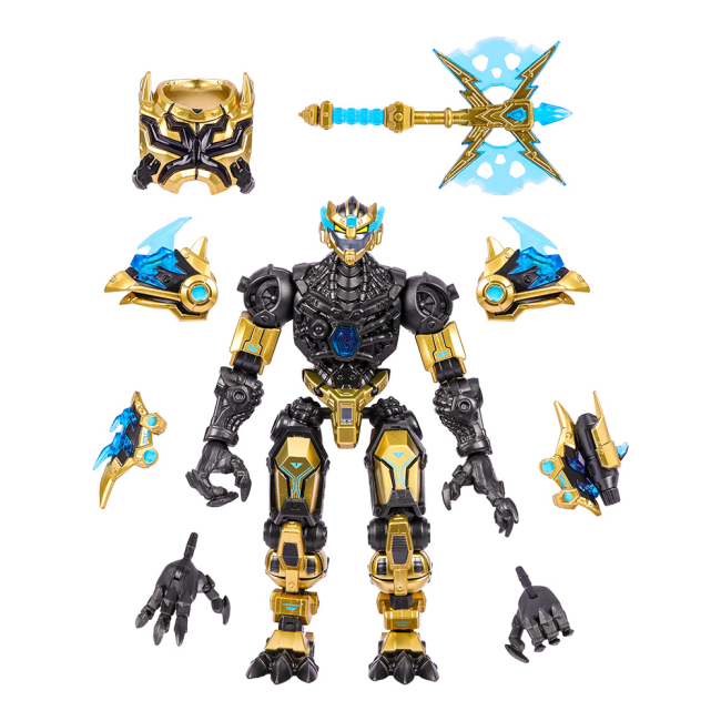 Фігурки персонажів - Ігрова фігурка-сюрприз MrBeast Lab Тигр платиновий (124528)#5