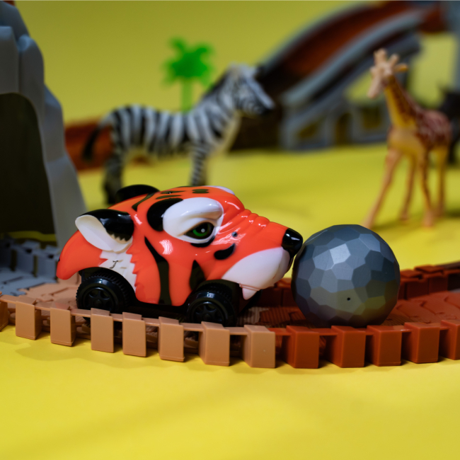 Автотреки - Ігровий набір Otamanko Автотрек Дивовижні пригоди Африканське сафарі 235 деталей (532.02.64)#3