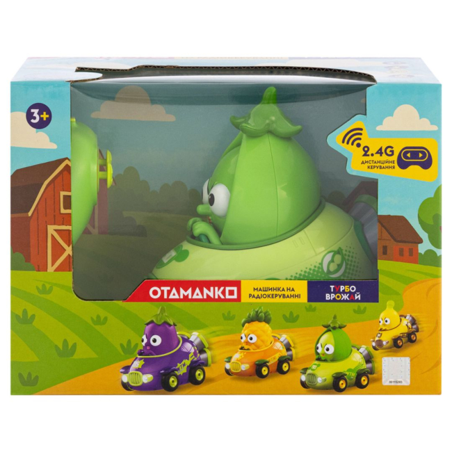 Радіокеровані моделі - Машинка Otamanko Прудкий горошок зелений (532.02.75)#2
