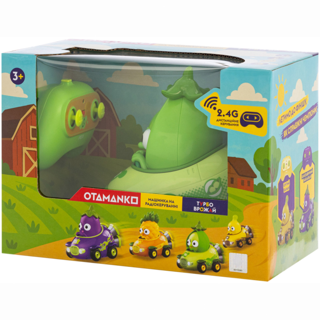 Радіокеровані моделі - Машинка Otamanko Прудкий горошок зелений (532.02.75)#3