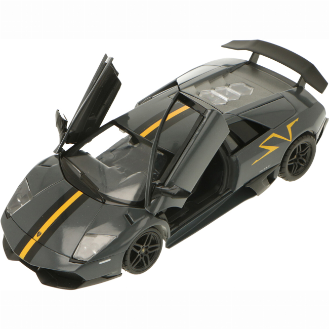 Автомодели - Автомодель Rastar Murcielago LP 670-4 SV Superveloce China Limited Edition 1:43 Серый (454.01.22)#3