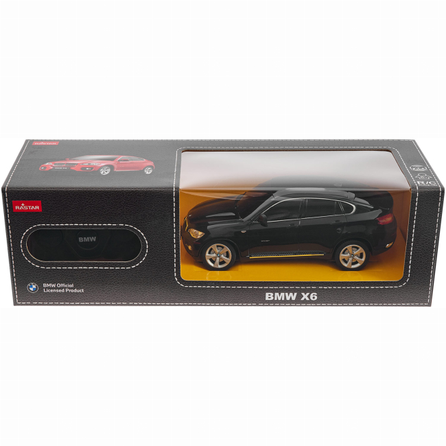 Радіокеровані моделі - Автомодель Rastar BMW X6 1:24 Чорний (454.00.62)#8