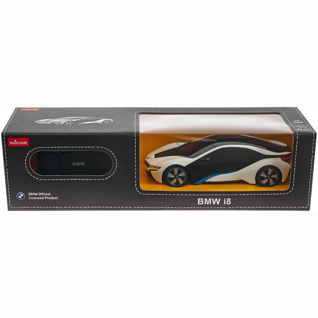Радіокеровані моделі - Автомодель Rastar BMW i8 1:24 Сріблястий (454.00.61)#8