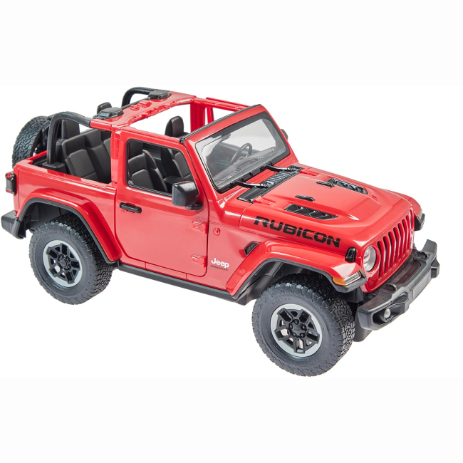 Радиоуправляемые модели - Автомодель Rastar Jeep Wrangler Rubicon 1:14 Красный (454.00.43)#2