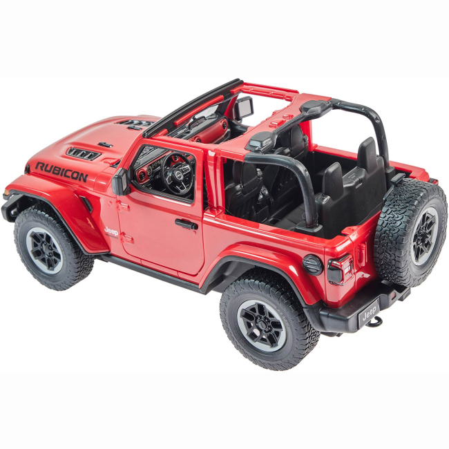 Радиоуправляемые модели - Автомодель Rastar Jeep Wrangler Rubicon 1:14 Красный (454.00.43)#6