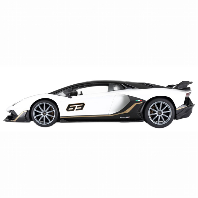 Радіокеровані моделі - Автомодель Rastar Lamborghini Aventador SVJ 96070 1:14 Білий (454.00.14)#3