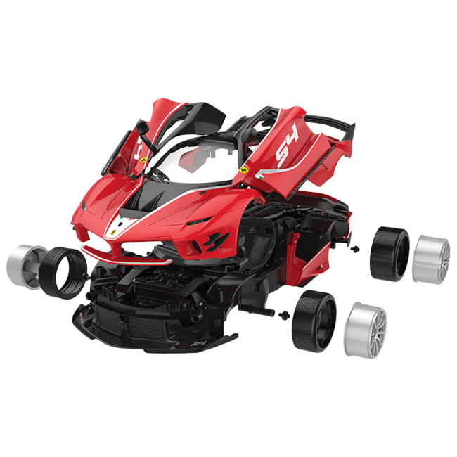 Конструктори з унікальними деталями - Конструктор Rastar Ferrari 1:18 Червоний (454.00.34)#7