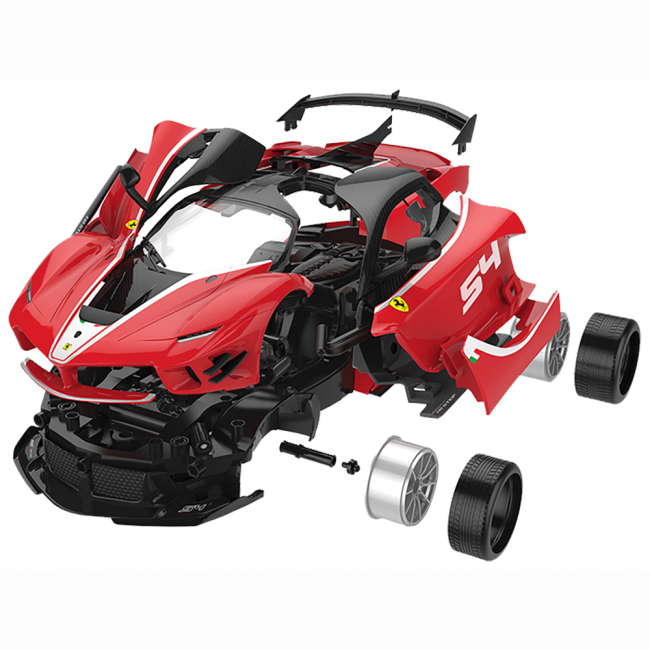 Конструктори з унікальними деталями - Конструктор Rastar Ferrari 1:18 Червоний (454.00.34)#8