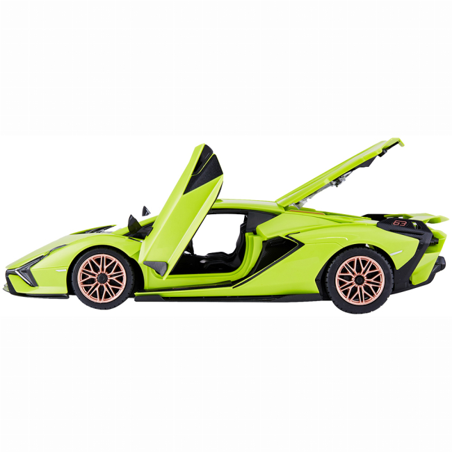 Конструктори з унікальними деталями - Конструктор Rastar Lamborghini Sian 1:18 Зелений (454.00.32)#3