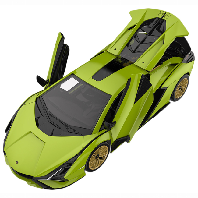 Конструктори з унікальними деталями - Конструктор Rastar Lamborghini Sian 1:18 Зелений (454.00.32)#4