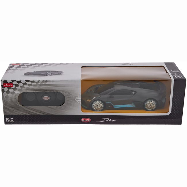 Радиоуправляемые модели - Автомодель Rastar Bugatti Divo 1:24 Серый (454.00.67)#9