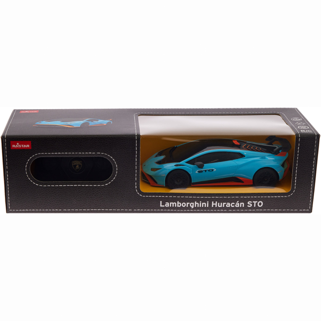 Радиоуправляемые модели - Автомодель Rastar Lamborghini Huracan STO Speed ​​1:24 Голубой (454.00.58)#9