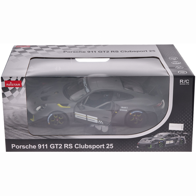 Радиоуправляемые модели - Автомодель Rastar Porsche 911 GT2 RS Clubsport 25 1:14 Серый (454.00.50)#9