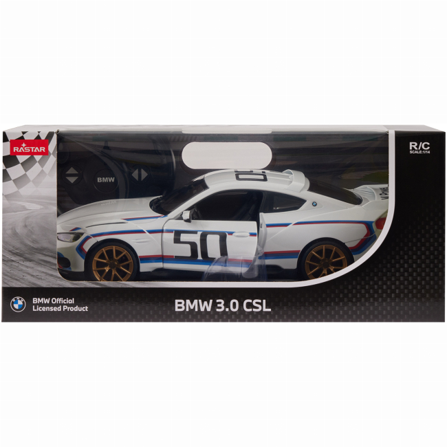 Радіокеровані моделі - Автомодель Rastar BMW 3.0 CLS 1:14 Білий (454.00.84)#9