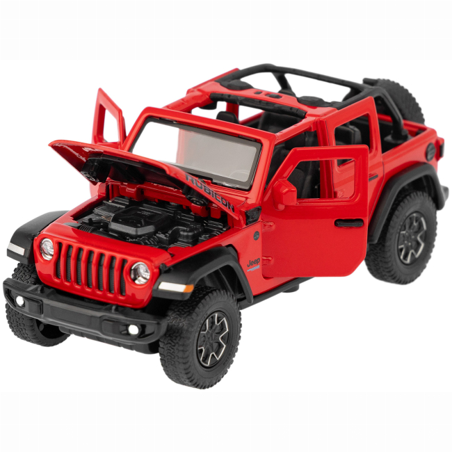 Автомодели - Автомодель Rastar Jeep Wrangler Rubicon 4xe 1:32 Красный (454.01.20)#4