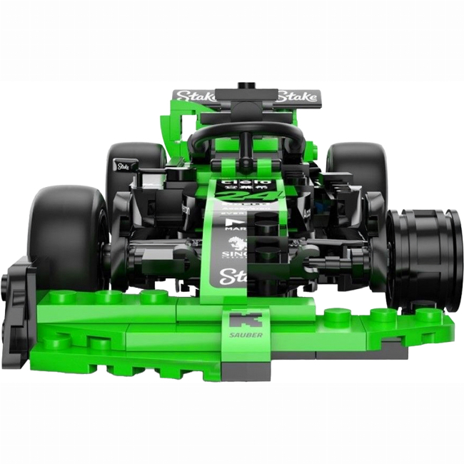 Конструктори з унікальними деталями - Конструктор Rastar Stake F1 Team KICK Sauber C44 1:24 Зелений (454.01.37)#3
