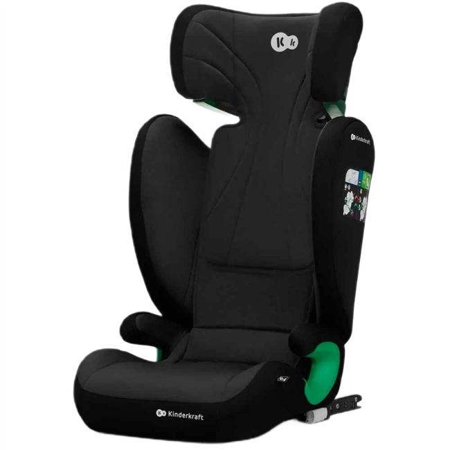 Автокрісла й аксесуари - Автокрісло Kinderkraft Junior Fix 2 i-Size Graphite Black (KCJUFI20BLK0000)#3