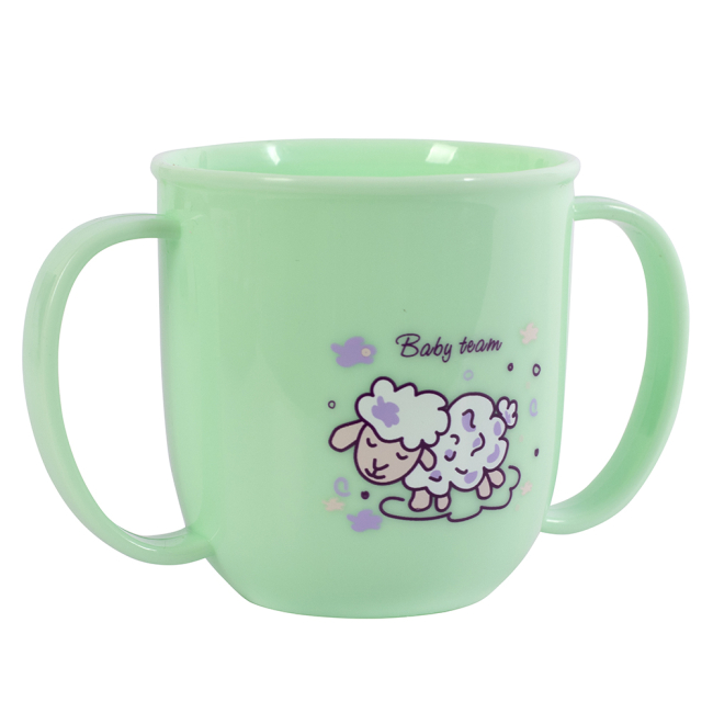 Товары по уходу - Чашка детская с ручками Baby Team 190 мл (6008)#2
