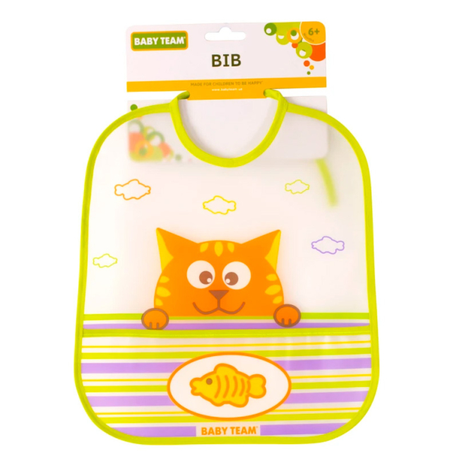 Товары по уходу - ​Нагрудник Baby Team влагонепроницаемый (6503)#2