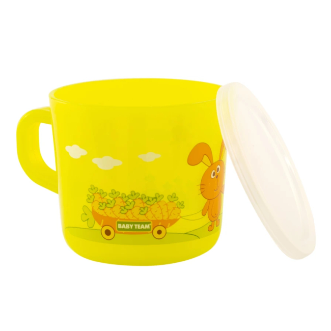 Товари для догляду - Чашка дитяча Baby Team 200 мл зелена (6007/1)#2
