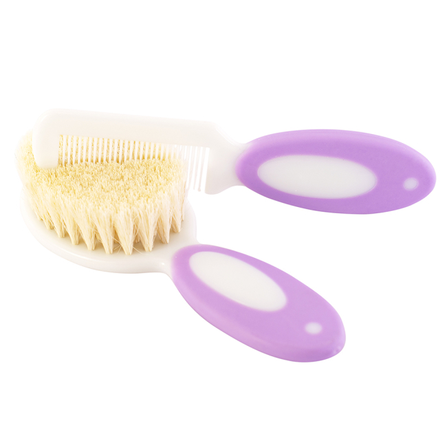 Товари для догляду - ​Набір гребінець та щітка Baby Team в асортименті (7106)#3