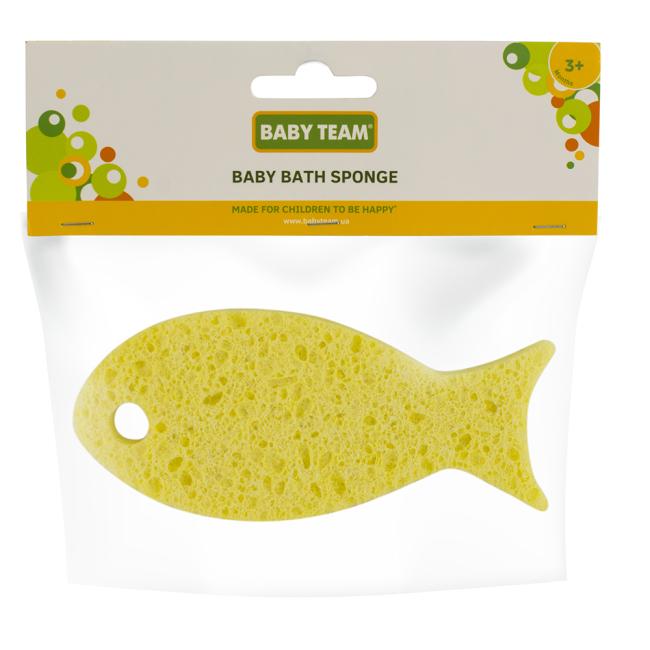 Товари для догляду - ​Дитяча мочалка-губка Baby Team (7407)#2