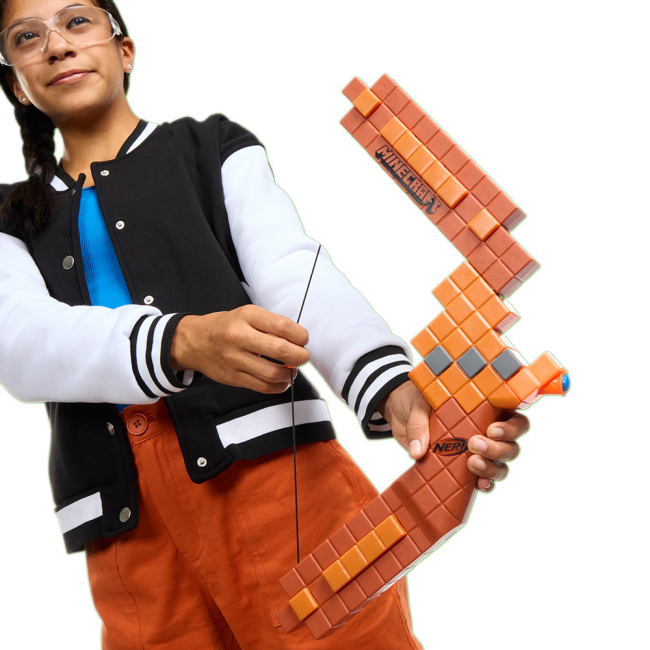 Стрелковое оружие - ​Бластер-лук игрушечный Nerf Minecraft (G1120)#4