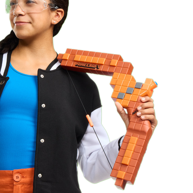 Стрелковое оружие - ​Бластер-лук игрушечный Nerf Minecraft (G1120)#5