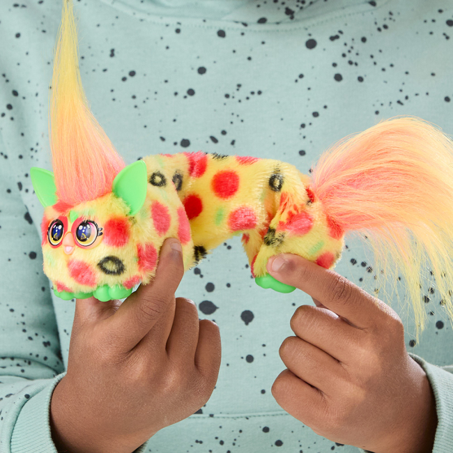 Персонажи мультфильмов - Интерактивная игрушка Furby DJ Furblets Pepp (G1777/G1784)#4