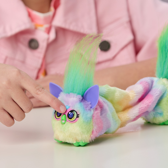 Персонажи мультфильмов - Интерактивная игрушка Furby DJ Furblets Can Dee (G1777/G1782)#3