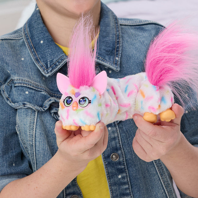 Персонажи мультфильмов - Интерактивная игрушка Furby DJ Furblets Berry (G1777/G1781)#4